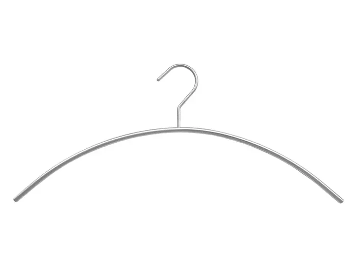 5x Kleiderbügel 8mm, offene Öse, Edelstahl
