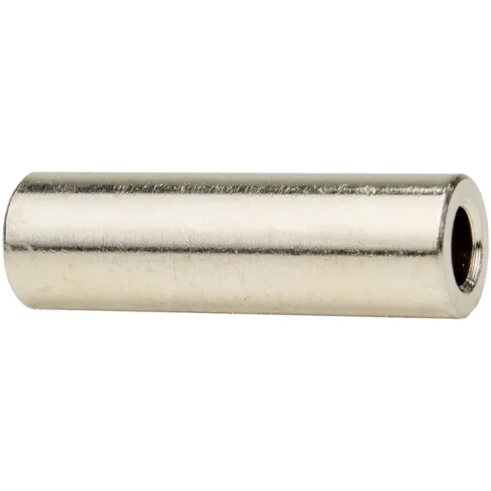 Abstandsbolzen / Distanzhülsen Dist® Rund Messing vernickelt – 6,0 x 8 mm 100 Stück
