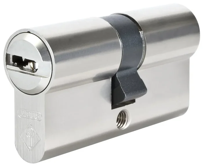 Abus Bravus 3000 Sicherheits-Schließzylinder mit Kopierschutz N+G, Bohr-und Ziehschutz BS01 – Profilzylinder 50mm/10mm Halbzylinder
