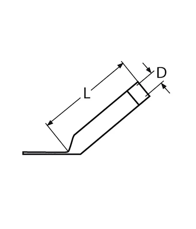 Angelrutenhalter mit Grundplatte abnehmbar 240 mm Edelstahl-304 (A2)