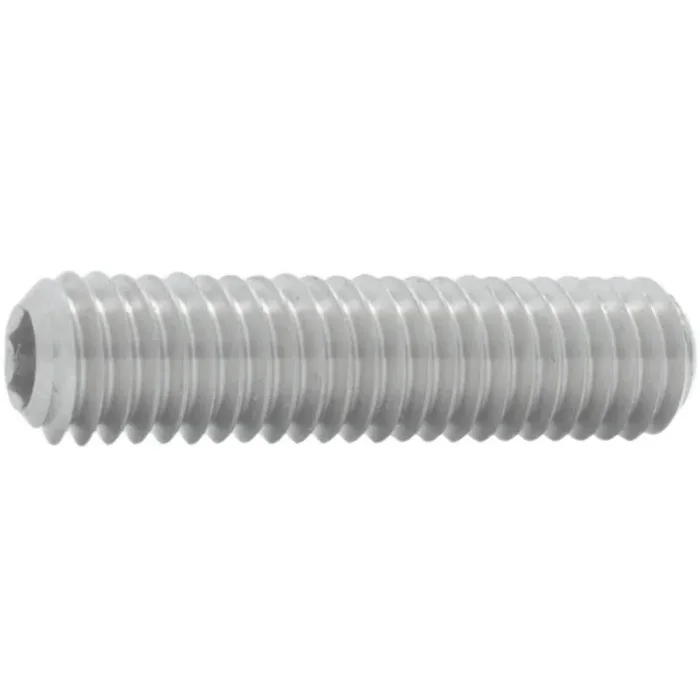 DIN 913/ISO 4026 Gewindestift Edelstahl A4 mit Innensechskant und Kegelkuppe – M8 x 20 mm 200 Stück