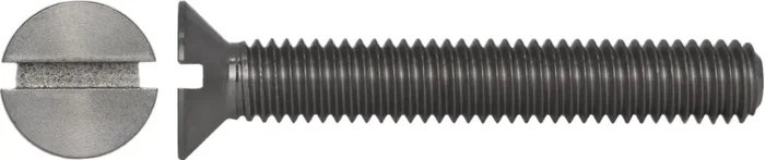 DIN 963 Senkschraube Schlitz Titan Grade 5 – M2,5 x 4 mm 1 Stück