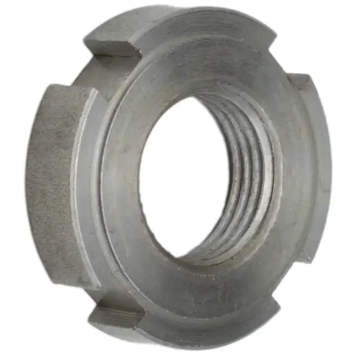 Nutmutter mit Feingewinde DIN 1804, Stahl 14 H, blank – M90x2 – 1 Stück
