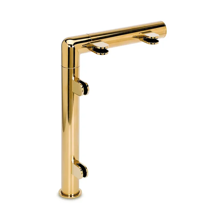 Pfosten Bregje Endpfosten links 25,4 mm (1 ) Messing Design