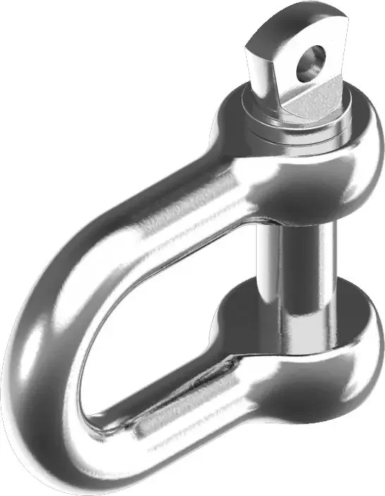 Rundschäkel, kurze Form, Edelstahl A4 – 5,0 mm