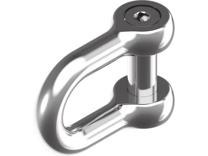 Rundschäkel mit Innensechskantbolzen, Edelstahl A4 M8261 – 12,0 mm
