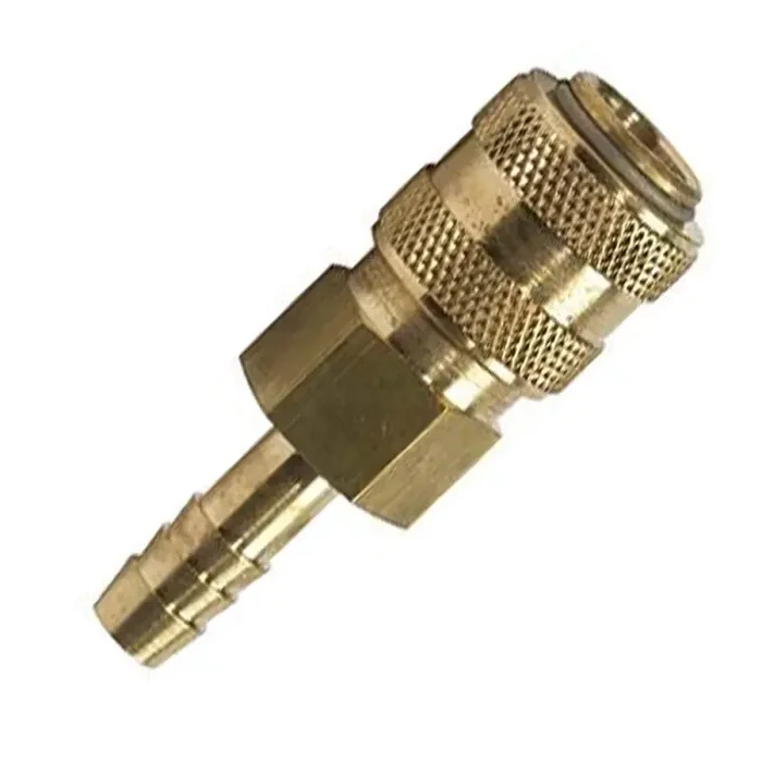 Schnellanschlusskupplung Schlauchtülle Messing NW 5 Connect-Line 9mm