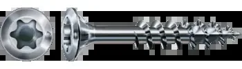 Spax FEX-H, Holzfensterschraube, Teilgewinde, Senkkopf, T-STAR plus T15, 4CUT, WIROX – 4,0 x 35 mm