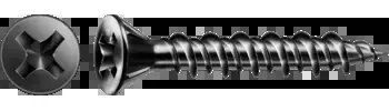SPAX GIX-C Trockenbauschraube, Vollgewinde, spitzer Fräskopf, Phosphatiert – 3,9 x 22 mm