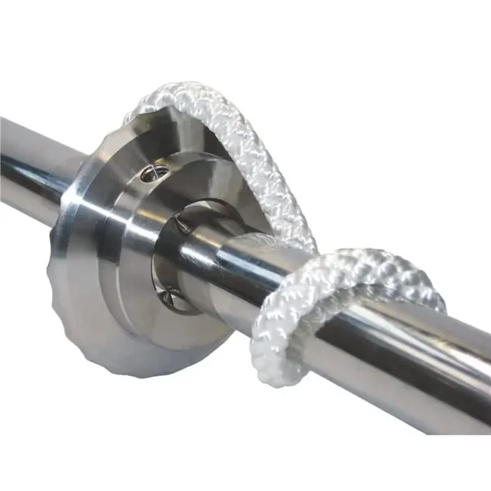 Tau-/Seilschneider für Antriebswelle 79 mm für Welle 35 mm Edelstahl-316 (A4)