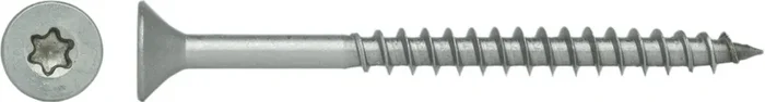 Universal-Senkkopf-Holzbauschrauben, TX-Antrieb, Edelstahl A2, Teilgewinde, verstärkter Kopf – 4,5 x 55 mm 200 Stück