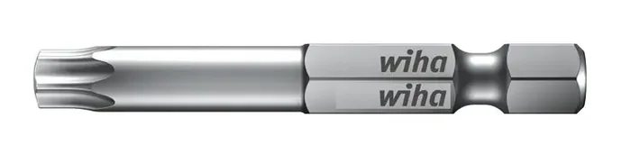 Wiha Bit Professional, TORX Tamper Resistant (mit Bohrung) 1/4″, 50 mm – T15H